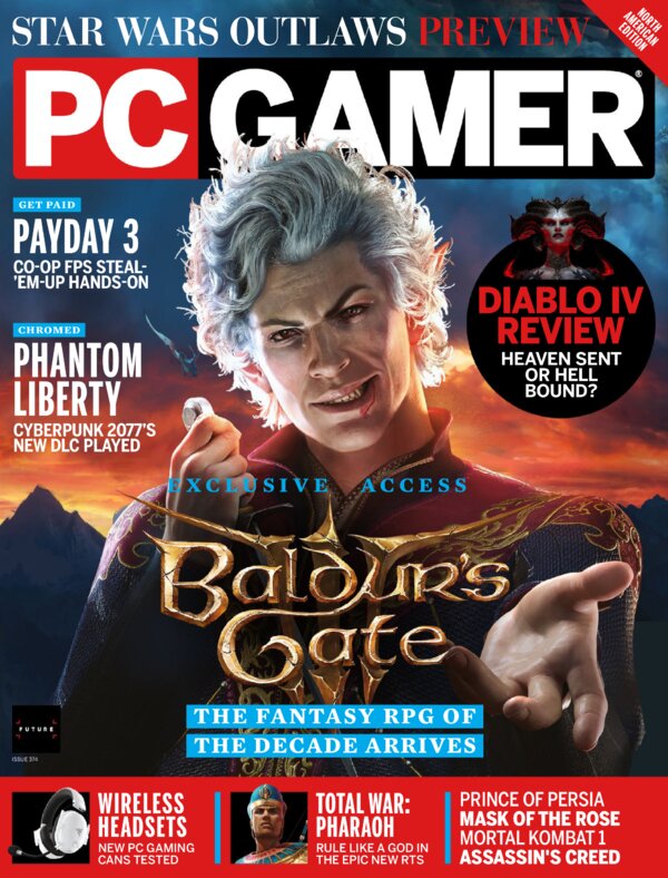 PC Gamer US – Issue 374, October 2023 cover